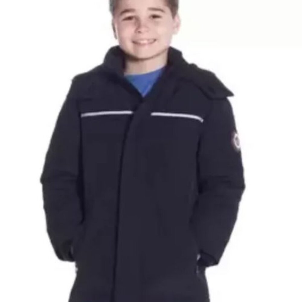 NWT Andy & Evans Boys Reflective Hooded Parka